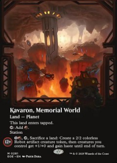 Kavaron, Memorial World Edge of Eternities Viewport Art